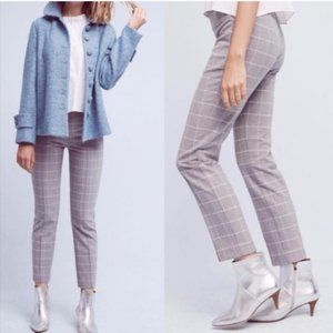 Anthropologie Cartonnier Isabella Plaid Pants